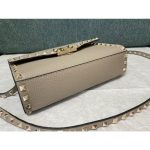 Small Rockstud Grainy Calfskin Crosbody Bag