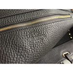 Medium Grainy Calfskin Rockstud Bag