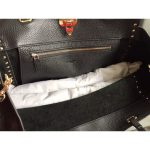 Medium Grainy Calfskin Rockstud Bag