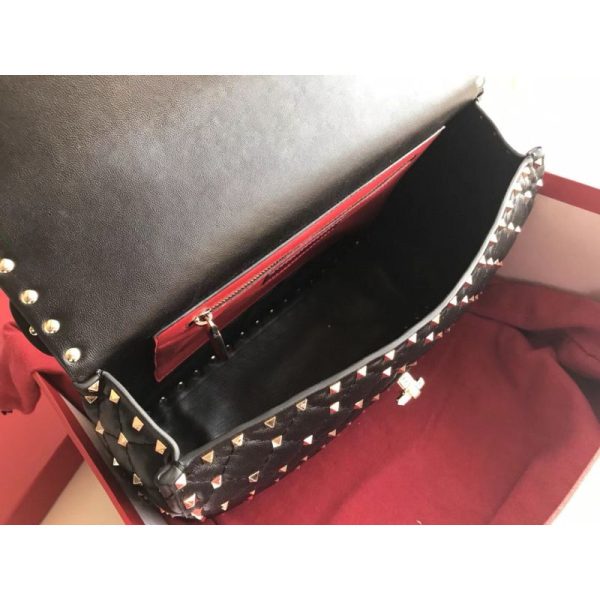 Medium Nappa Rockstud Spike Bag