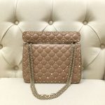 Medium Nappa Rockstud Spike Bag
