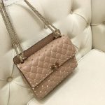 Medium Nappa Rockstud Spike Bag