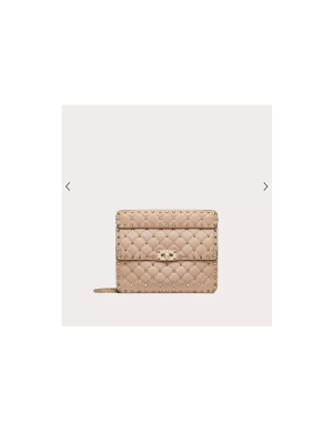 Medium Nappa Rockstud Spike Bag