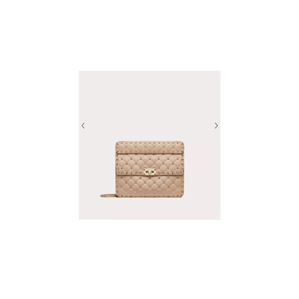 Medium Nappa Rockstud Spike Bag