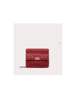 Medium Nappa Rockstud Spike Bag
