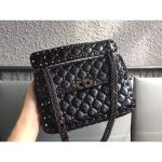 Medium Nappa Rockstud Spike Bag