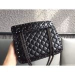 Medium Nappa Rockstud Spike Bag