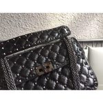 Medium Nappa Rockstud Spike Bag