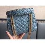 Medium Nappa Rockstud Spike Bag