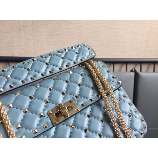 Medium Nappa Rockstud Spike Bag