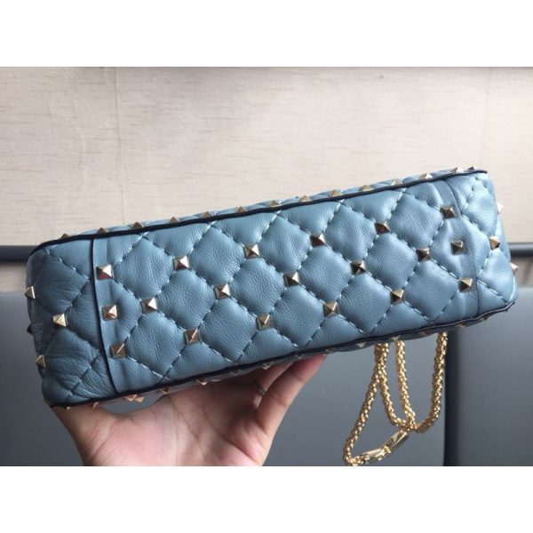 Medium Nappa Rockstud Spike Bag