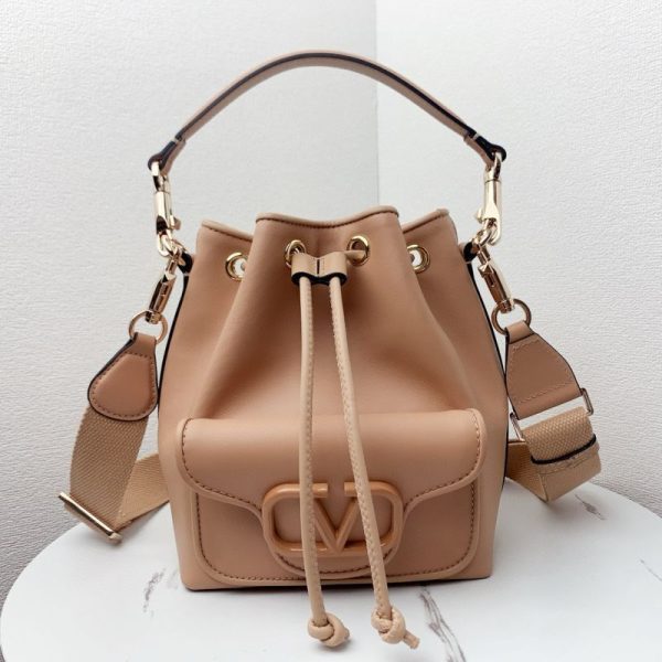 Garavani Loco Calfskin Bucket Bag