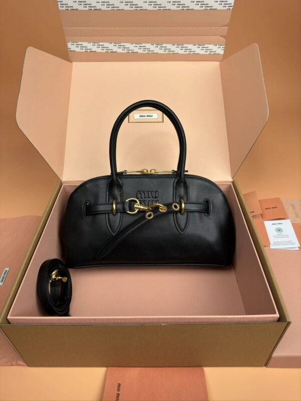 Aventure nappa leather top-handle bag